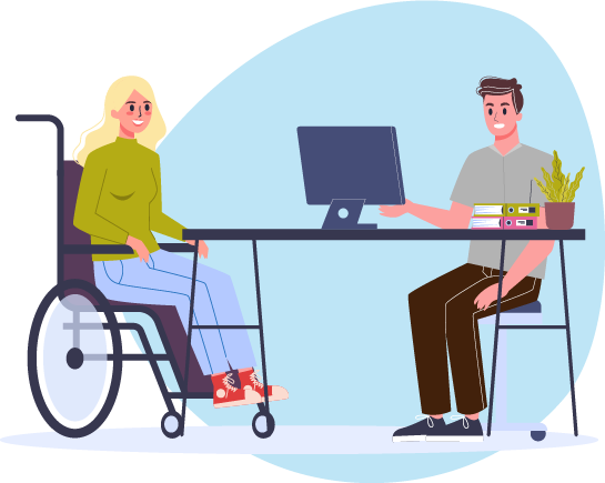 image wheelchair consultation
